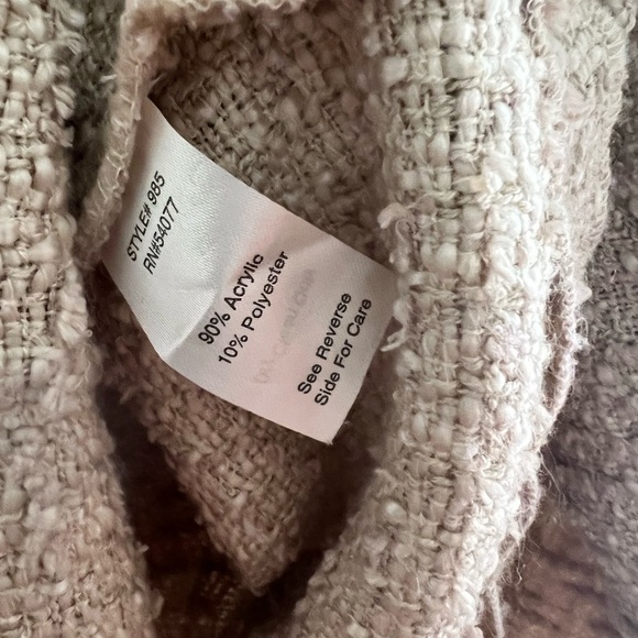 CABI|  Estate Chenille Double Breasted Button Up Coat - Picture 8 of 8